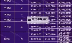 2024巴黎奥运会金牌日历 巴黎奥运会赛程表一览