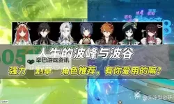 《原神》人生的波峰与波谷第三天满奖励阵容搭配推荐