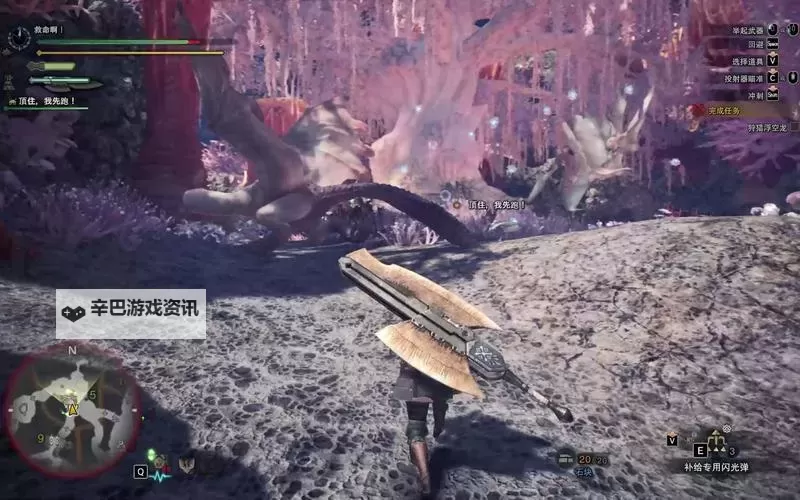 《怪物猎人世界》浮空龙大金冠测量方法图1