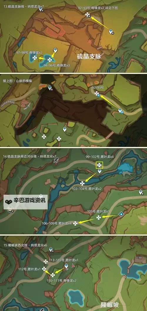 《原神》5.0纳塔龙众讨伐路线推荐图1