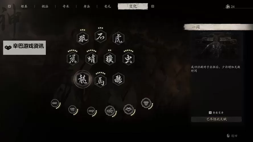 《黑神话悟空》全变身法术解锁攻略 十种变化在哪里获取图1