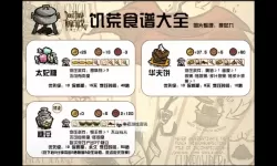《饥荒》冷知识及生存怪物打法食物制作技巧