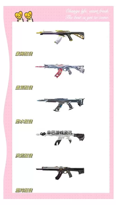 《无畏契约》12月2日外网皮肤排名图1