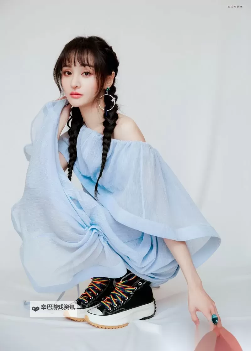 郑爽最新写真曝光：清新自然引发热议图1