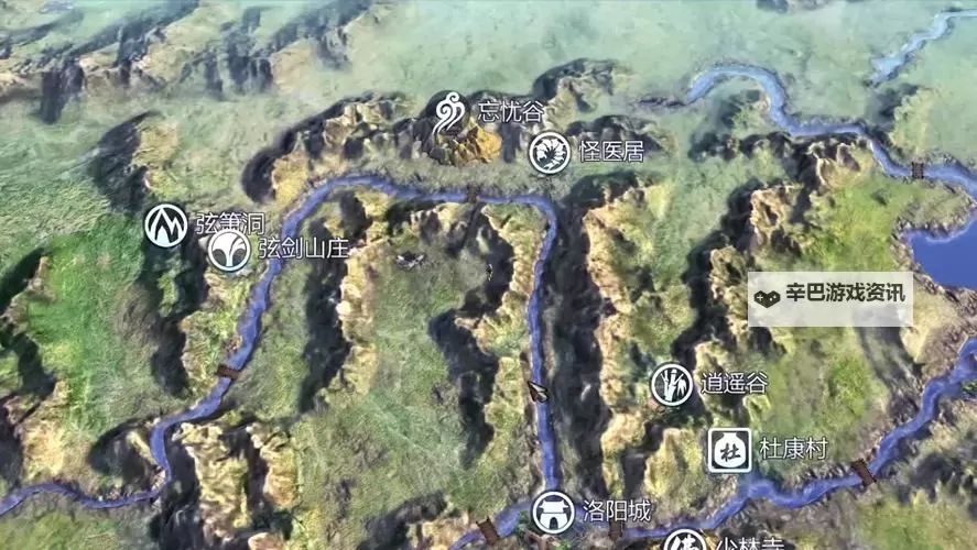 《侠客风云传前传》大地图及秘籍等全细节图文解析图1