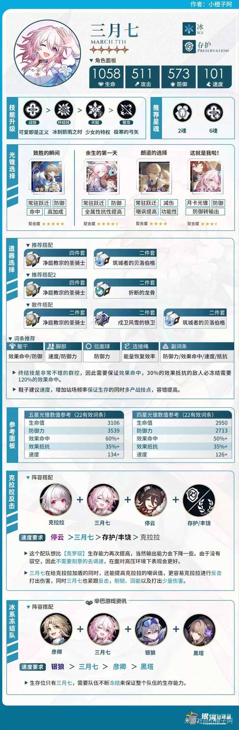 《崩坏星穹铁道》1.3版本UP角色抽取建议图1