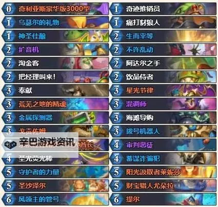 《炉石传说》标准模式40宇宙挖土骑卡组分享图1