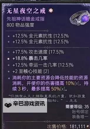 《暗黑破坏神4》装备种类与品质科普 暗金与传奇装备区别解析图1