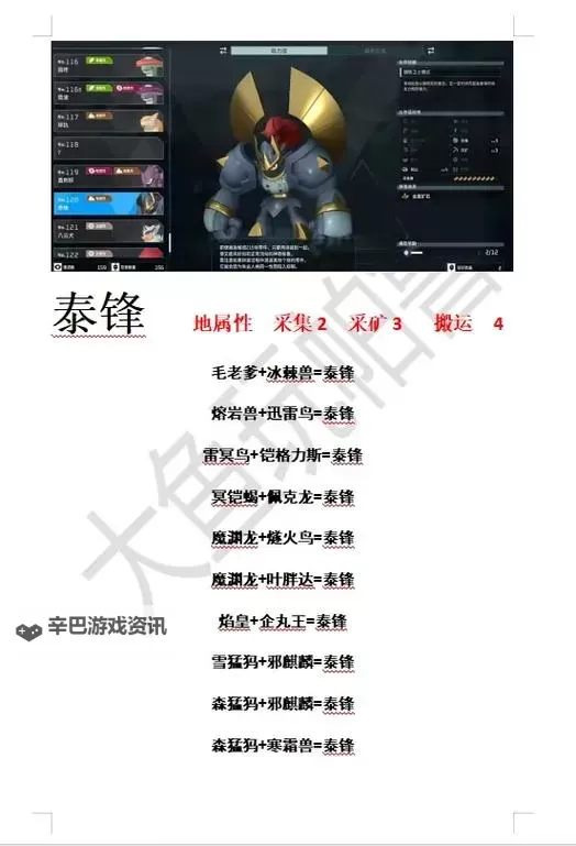 《幻兽帕鲁》幽焰狼配种公式一览 幽焰狼怎么配种图1