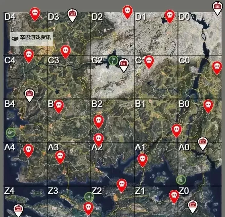 《人渣(SCUM)》更新后中文标注地图介绍 军事基地在哪图1