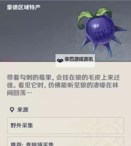 《原神》钩钩果高效收集路线分享图1