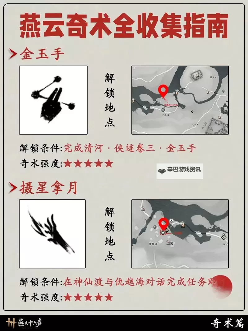 《燕云十六声》凌云踏奇术获取方法 凌云踏奇术怎么获得图1