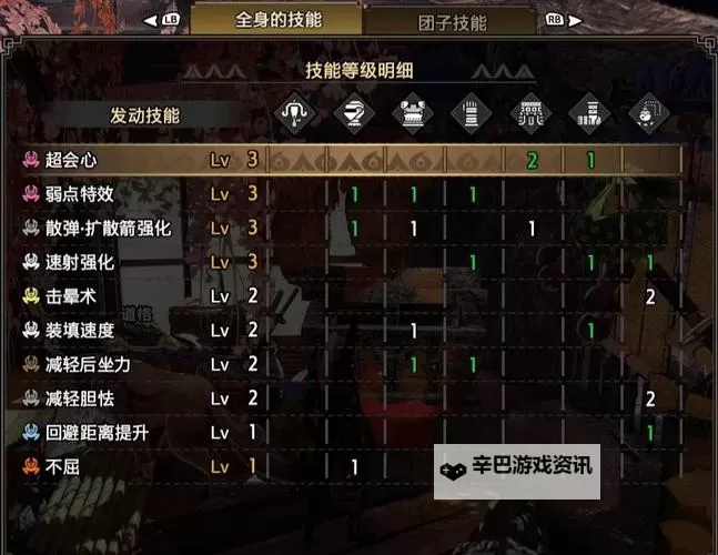 《怪物猎人荒野》锁刃刺击贯穿轻弩配装图1