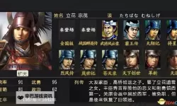 信长之野望14:创造-威力加强版 新武将小早川秀秋介绍