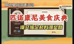 《崩坏星穹铁道》匹诺康尼美食庆典活动介绍