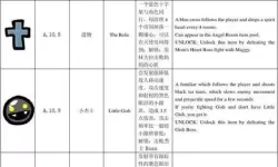 《以撒的结合胎衣》道具视觉效果 以撒的结合胎衣道具图鉴