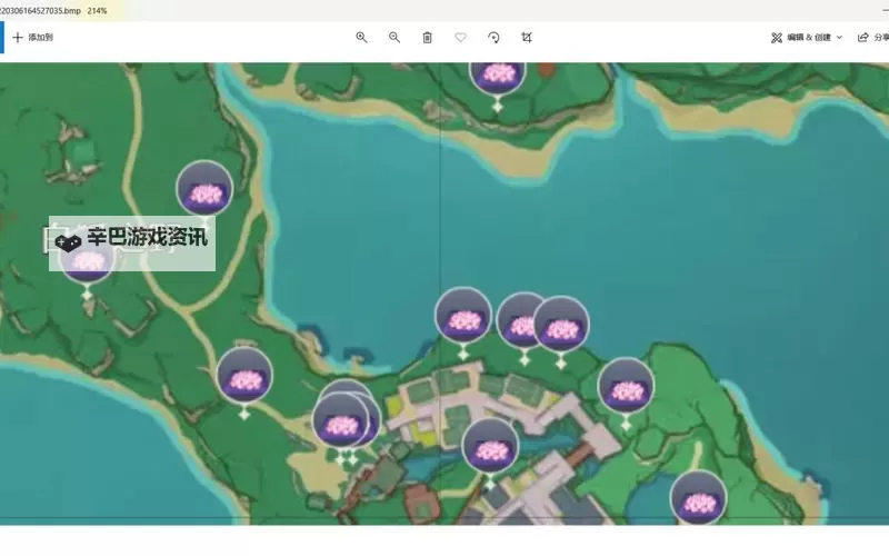 《原神》绯樱绣球快速采集路线 原神绯樱绣球怎么采集图1