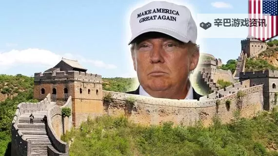特朗普敲长城漫画：狂野幽默引发热议图1