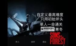 《森林之子》通关注意事项