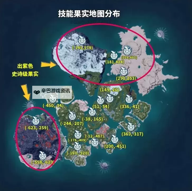 《幻兽帕鲁》跑图宠物推荐与分布位置展示图1