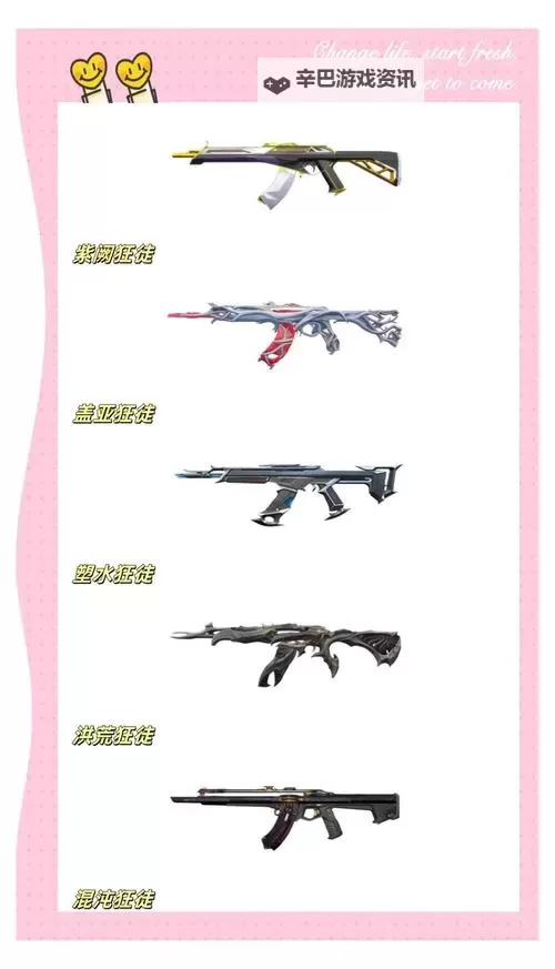 《无畏契约》10月24日外网皮肤排名图1