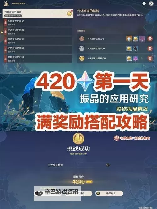 《原神》振晶的应用研究第一关满奖励攻略图1