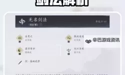 《燕云十六声》无名剑法强力心法搭配推荐