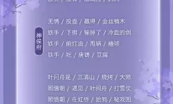 遇见逆水寒戚少商小报：揭秘江湖传奇与商战智慧