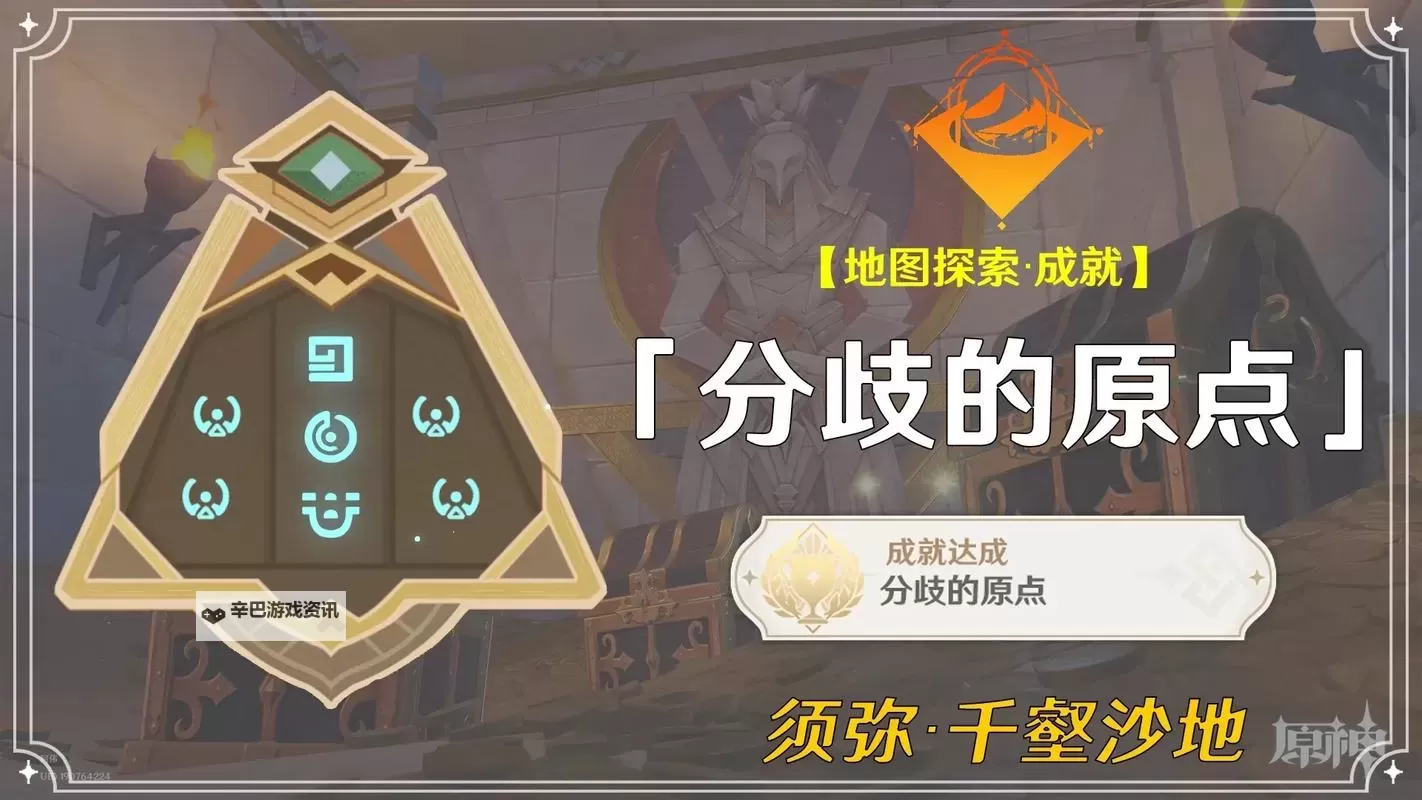 《原神》千壑沙地四个火元素方碑解谜攻略图1