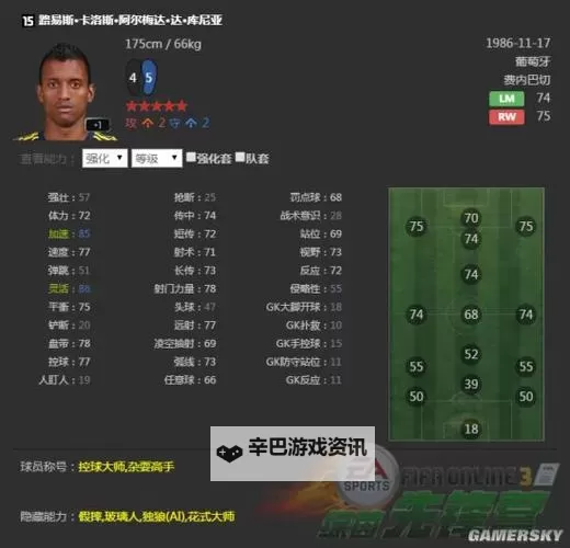 FIFA Online3 进攻思路归纳及球员非能力值属性分析图1