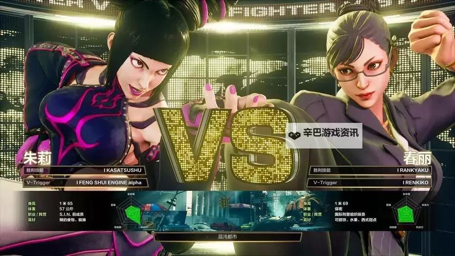 《街头霸王5》4月25日新增职业服装一览 春丽与朱莉新增职业服装图1