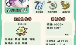 《原神》梦见月瑞希技能出装全解