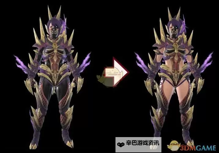 《怪物猎人崛起》怨虎龙轻弩校服配装推荐图1