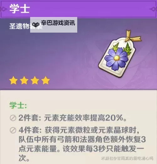 《原神》五郎装备搭配指南图1