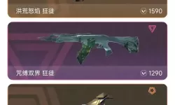 《无畏契约（瓦罗兰特）》太阳之石系列皮肤展示